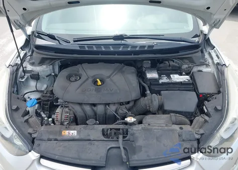 2016 Hyundai Elantra Limited from USA, damaged, VIN 5NPDH4AE4GH779458